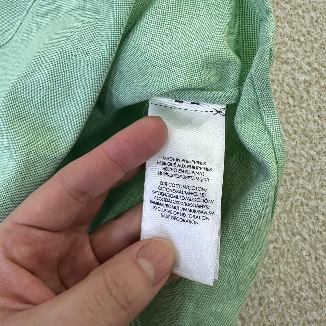 SP 폴로랄프로렌 클래식핏 반팔 셔츠 0319D 상품이미지3