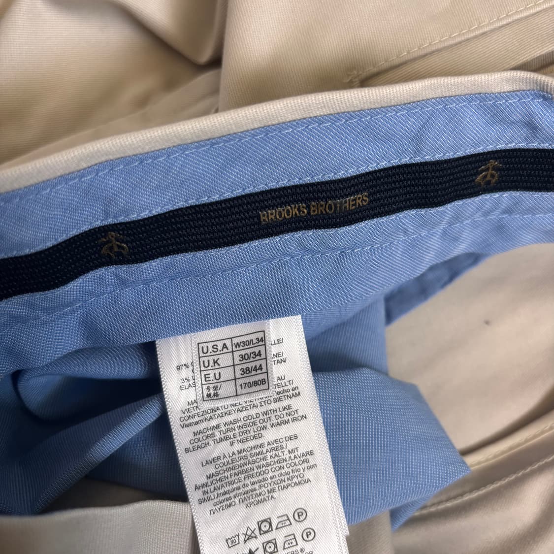 브룩스 브라더스 30 치노 면바지 레귤러 스트레치 클래식 젠틀 상품이미지8