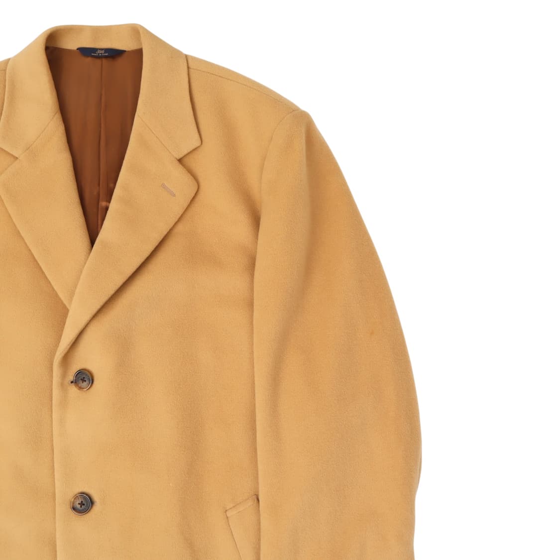 브룩스브라더스 346 베이지 캐시미어 울 싱글 코트 상품이미지3