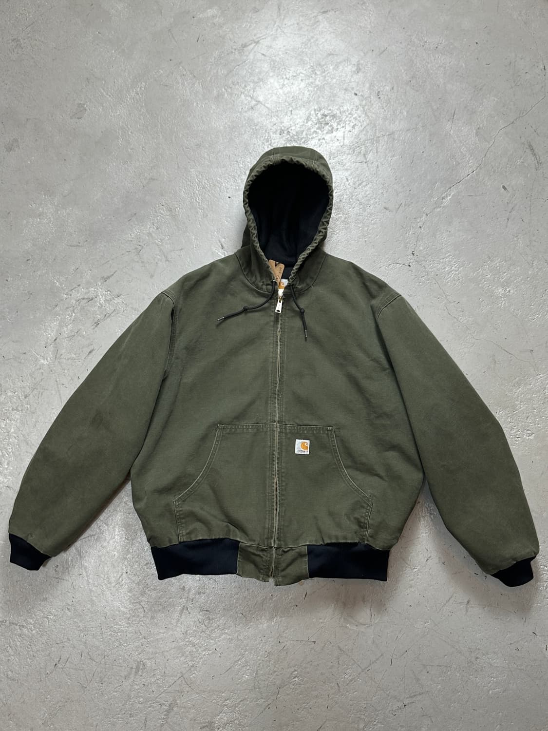 90's OG USA 칼하트 JR104 액티브 자켓 칼하트 그린 상품이미지1