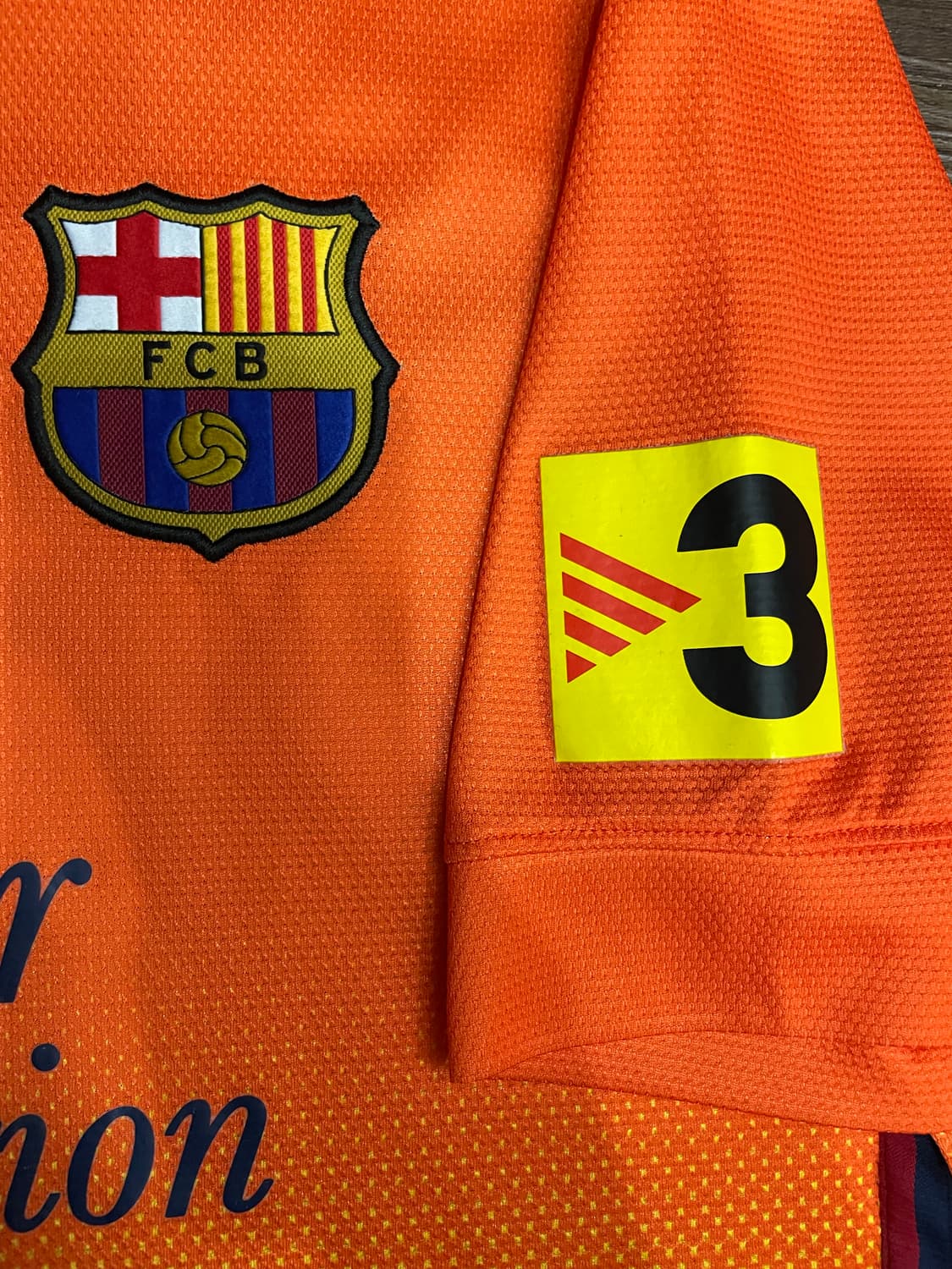 12-13 FC 바르셀로나 메시 어웨이 유니폼 상품이미지4