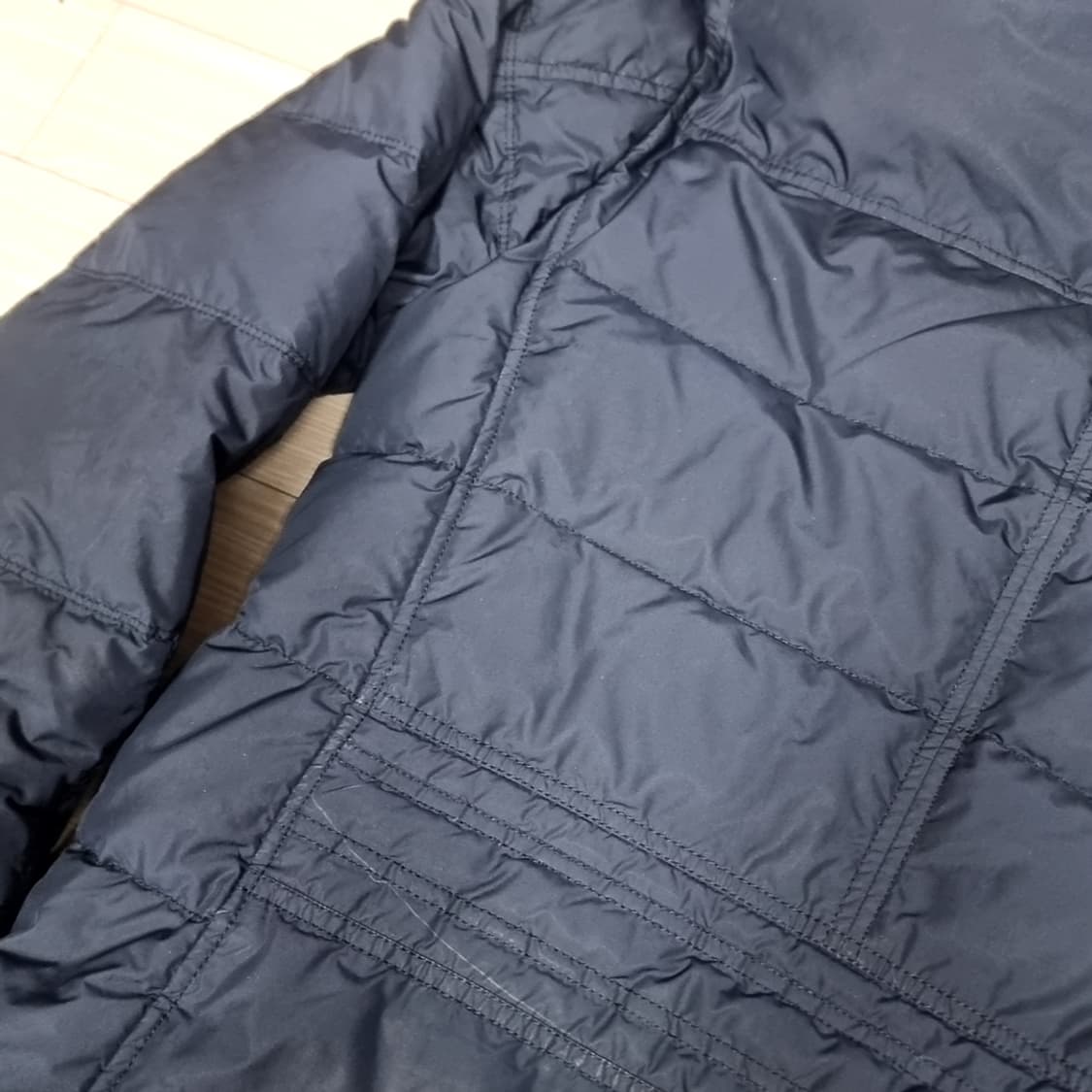 헨리코튼 네이비 후드 거위털 패딩 점퍼(100) 상품이미지8