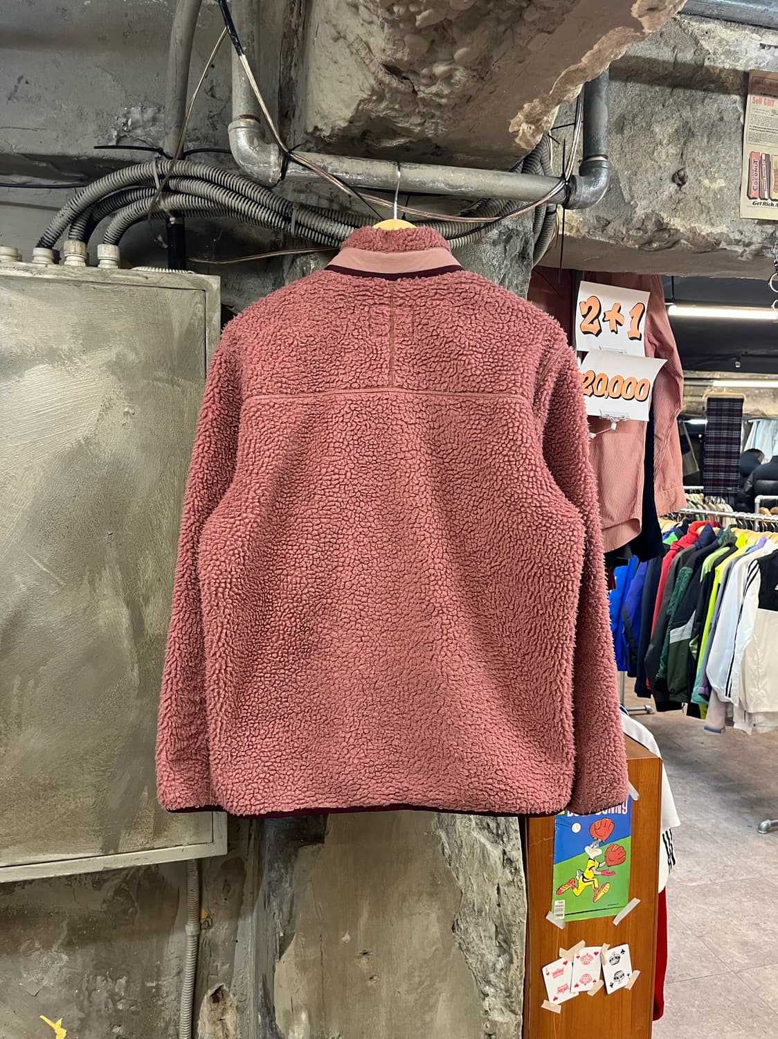 몽벨 플리스 자켓 핑크 100 #csz2989 상품이미지2