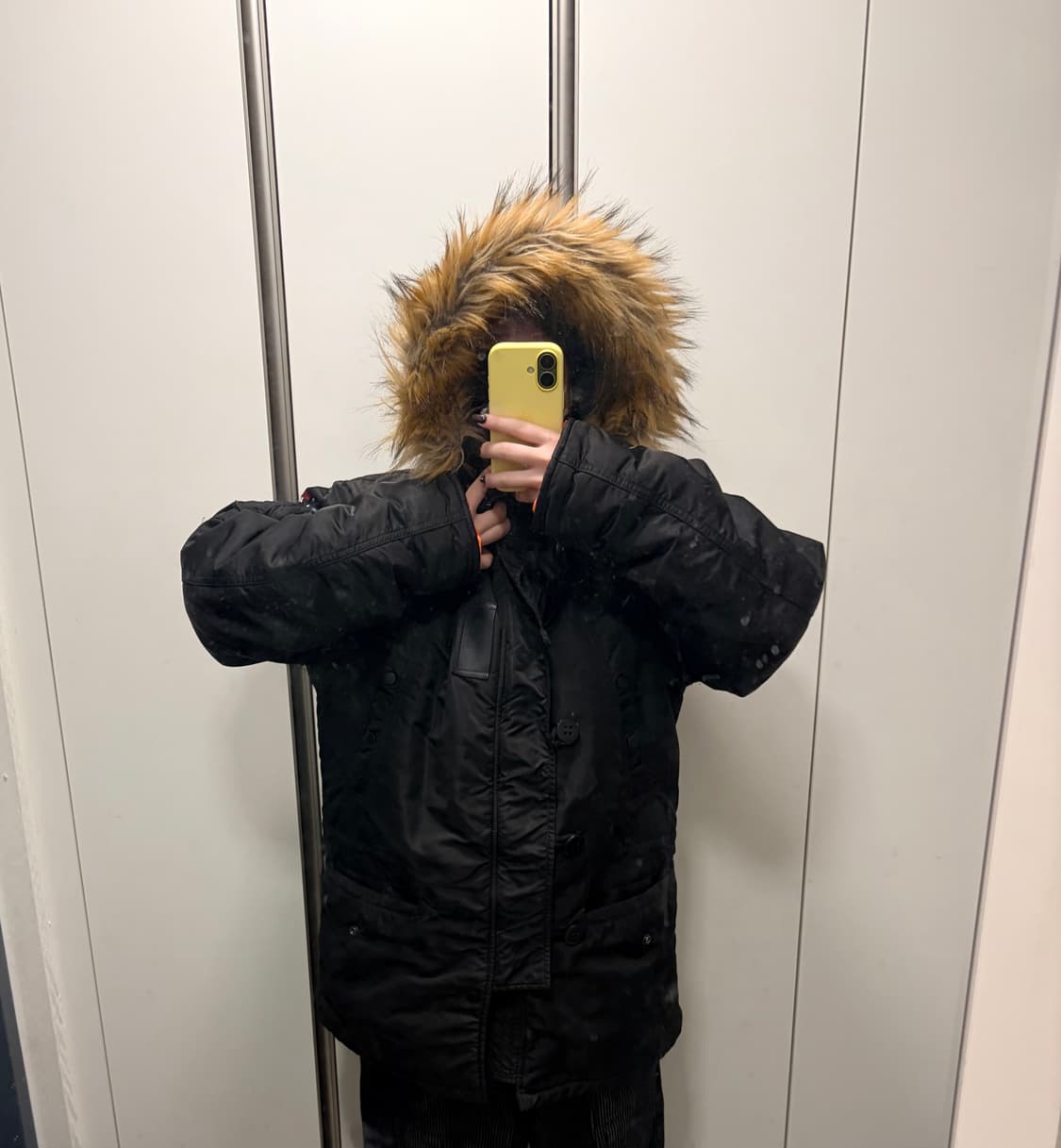 Schott N3B 파카 블랙 상품이미지2