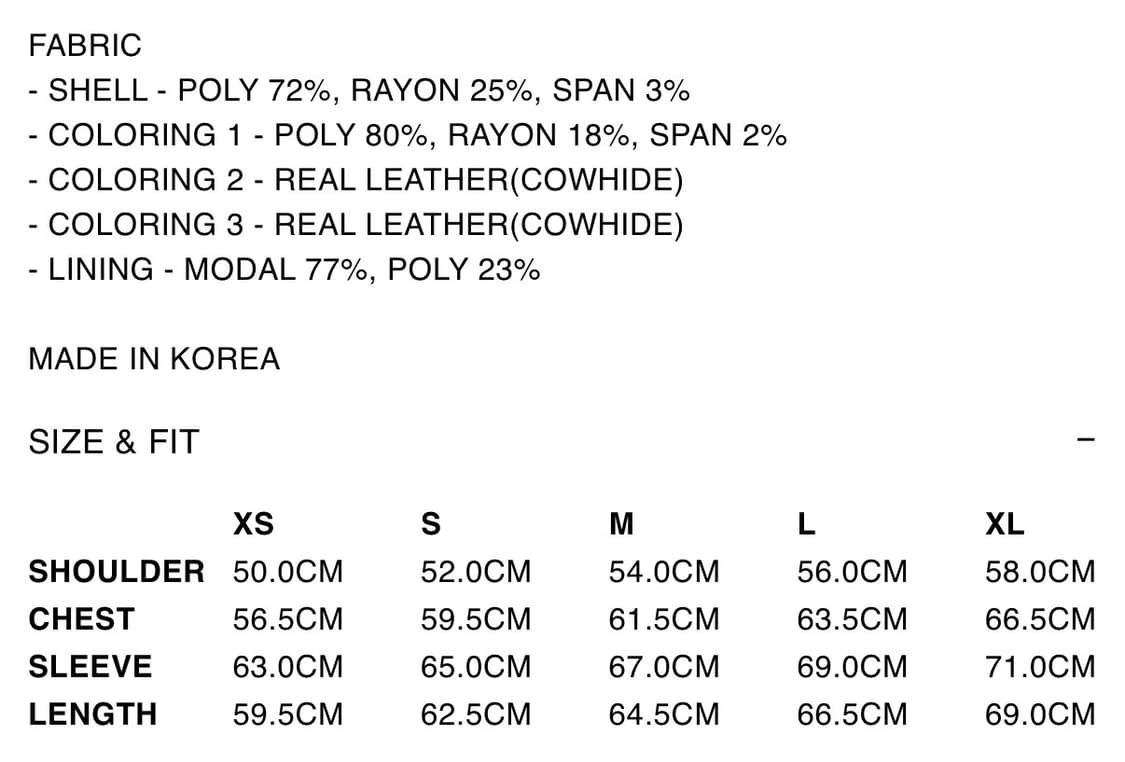 XLIM EP.8 02 Jacket (바시티자켓) XL 상품이미지7