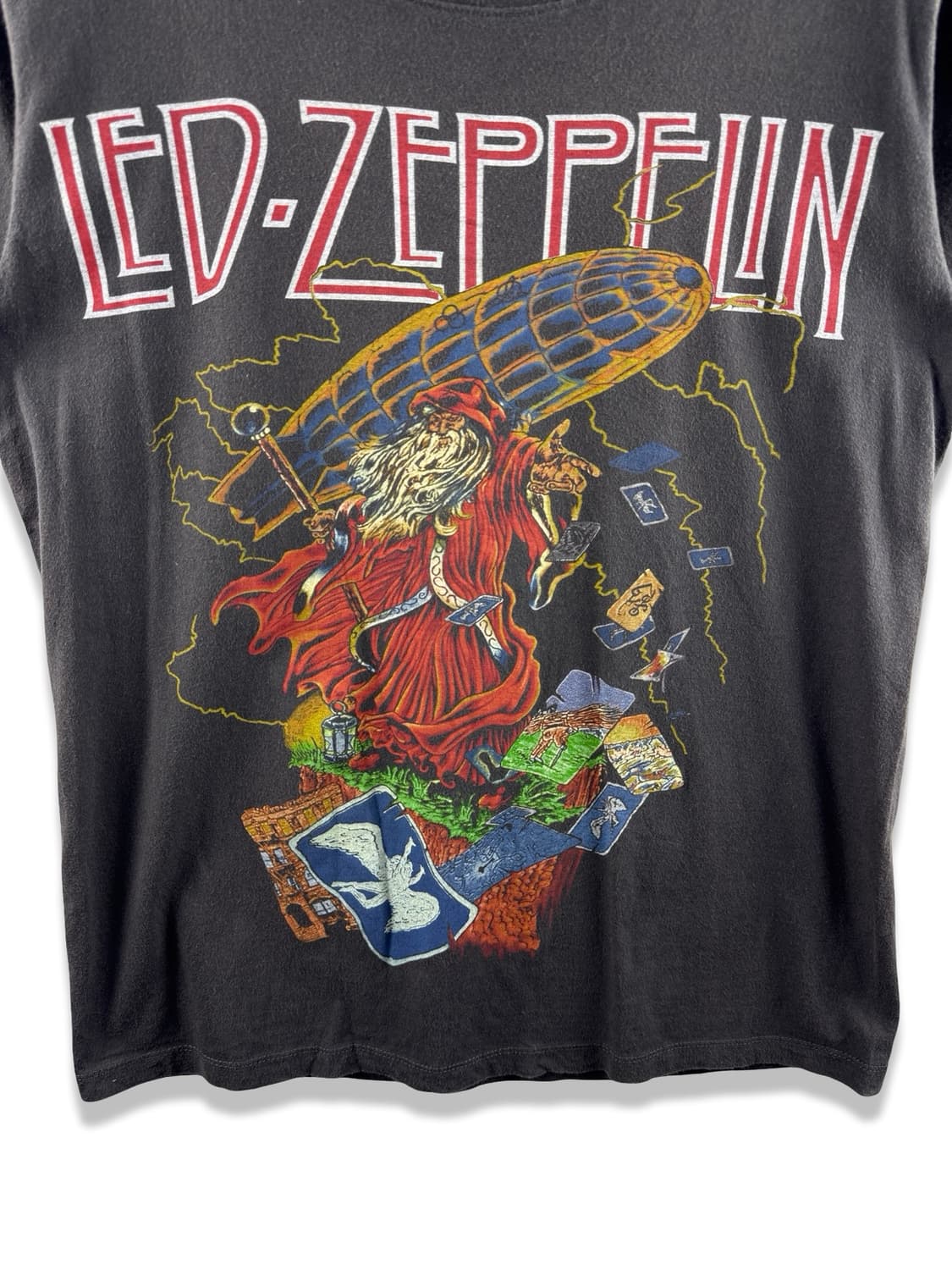 레프제플린 그래픽 반팔티셔츠3016 상품이미지4