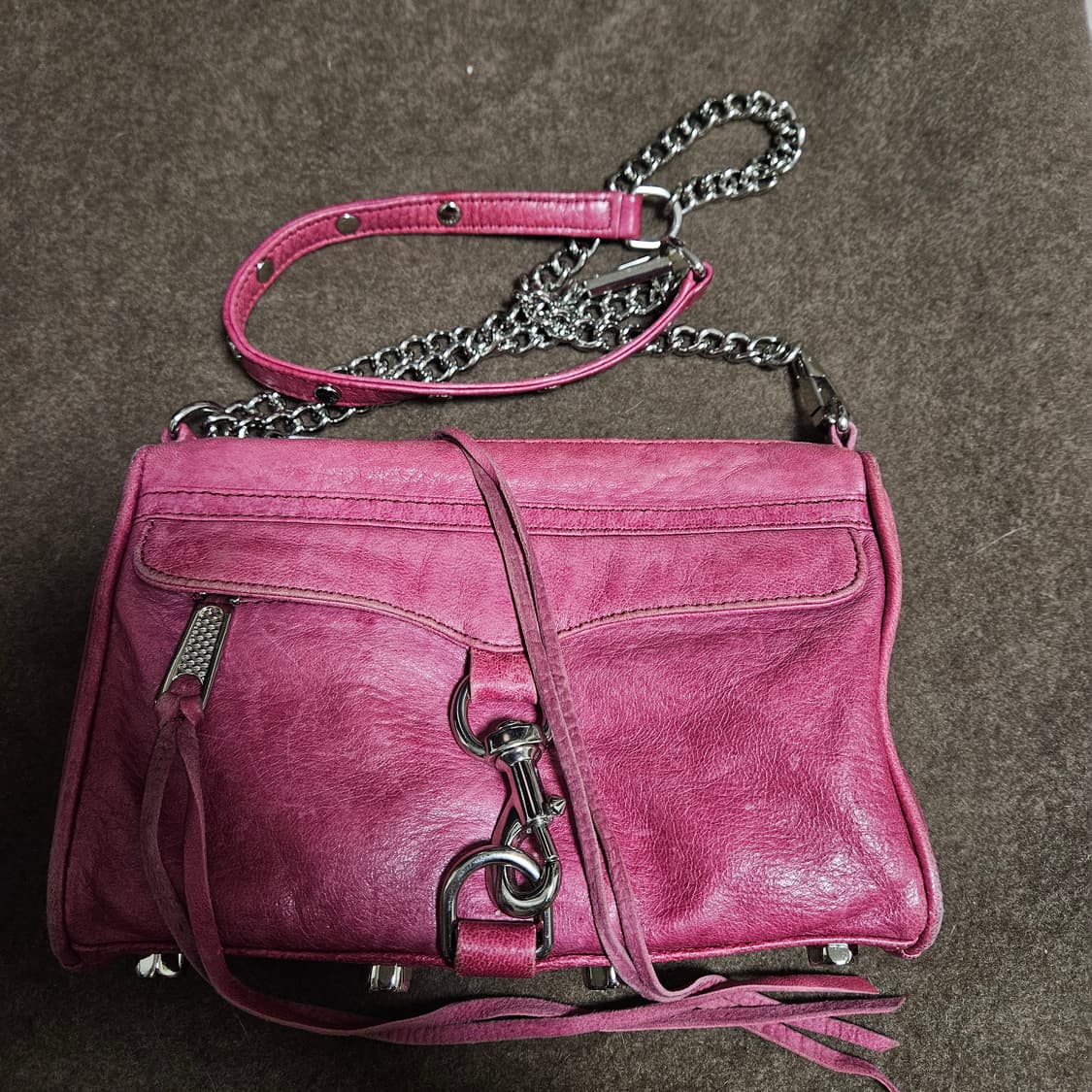 빈티지 레베카밍코프 핑크 숄더백 상품이미지2