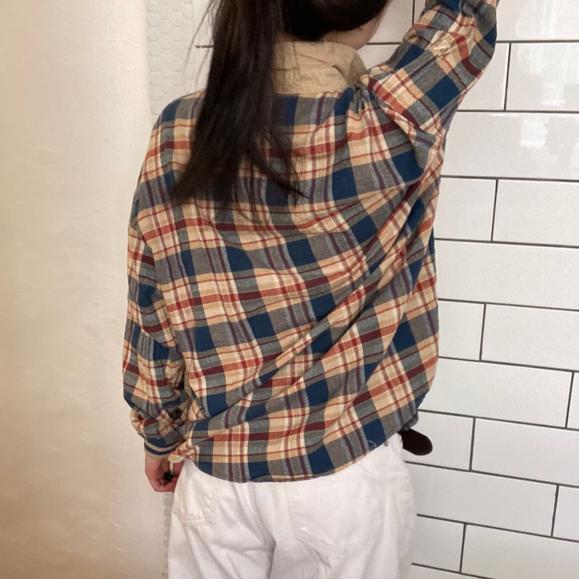 W 프로젝트 체크 셔츠 상품이미지4