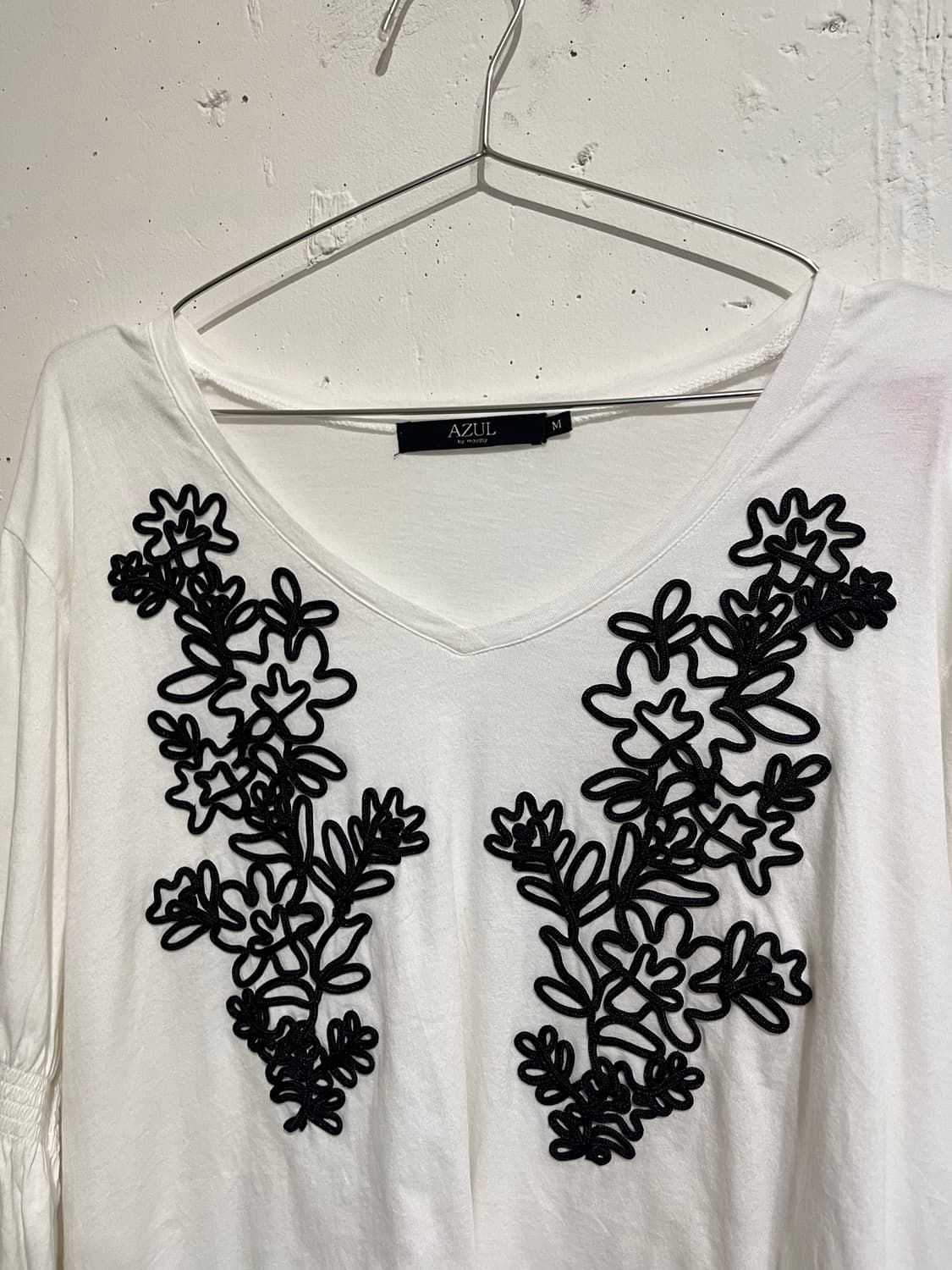 AZUL by MOUSSY embroidery sleeve 상품이미지2