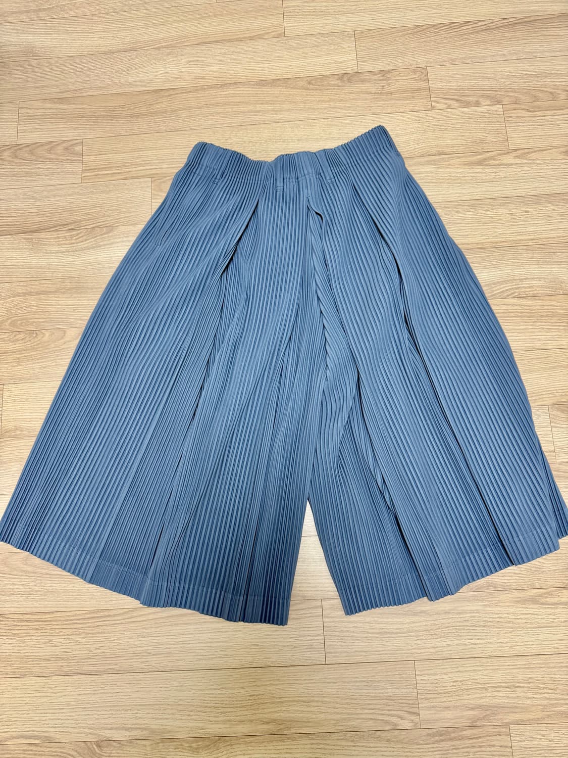 옴므플리세 24년 8월 하카마 블루 3사이즈 상품이미지7