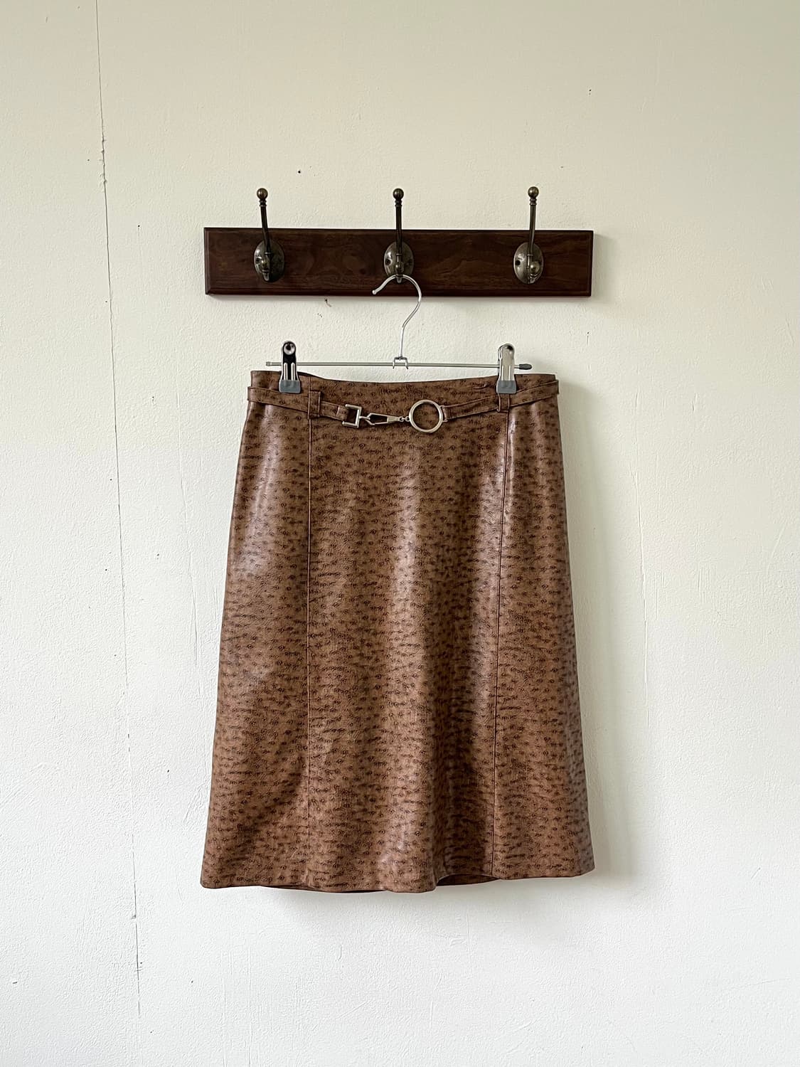 Diab’less 레더 스커트 상품이미지1