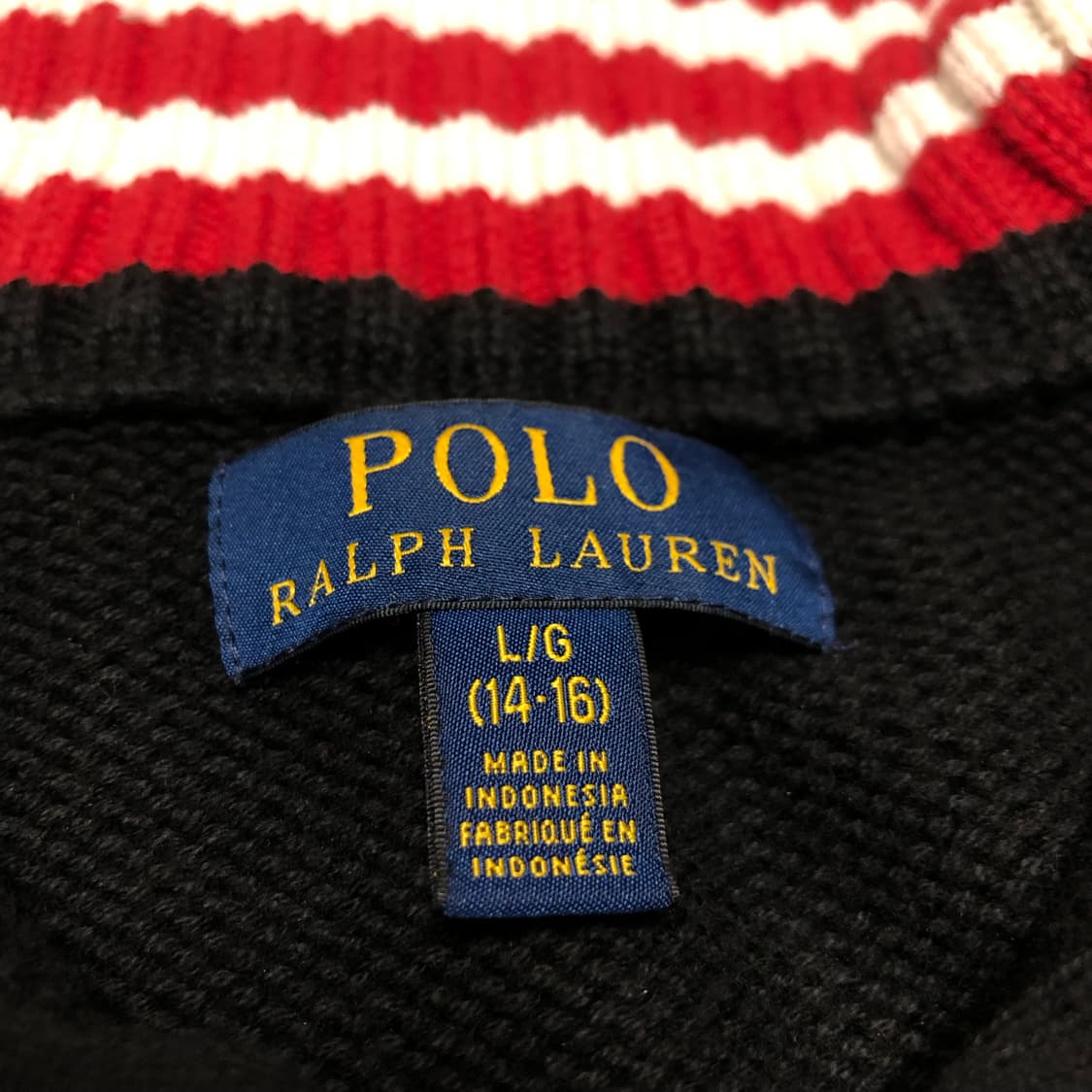 폴로 반집업 니트 상태굿 여성추천 랄프로렌 상품이미지4