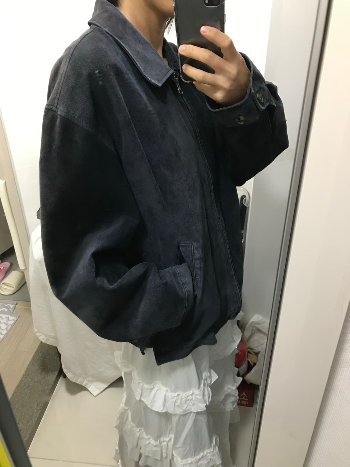 빈티지 스웨이드 자켓 상품이미지1