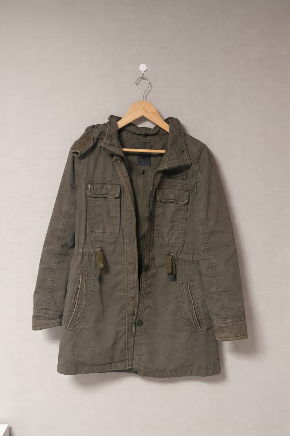 게스 그런지 야상점퍼 상품이미지1