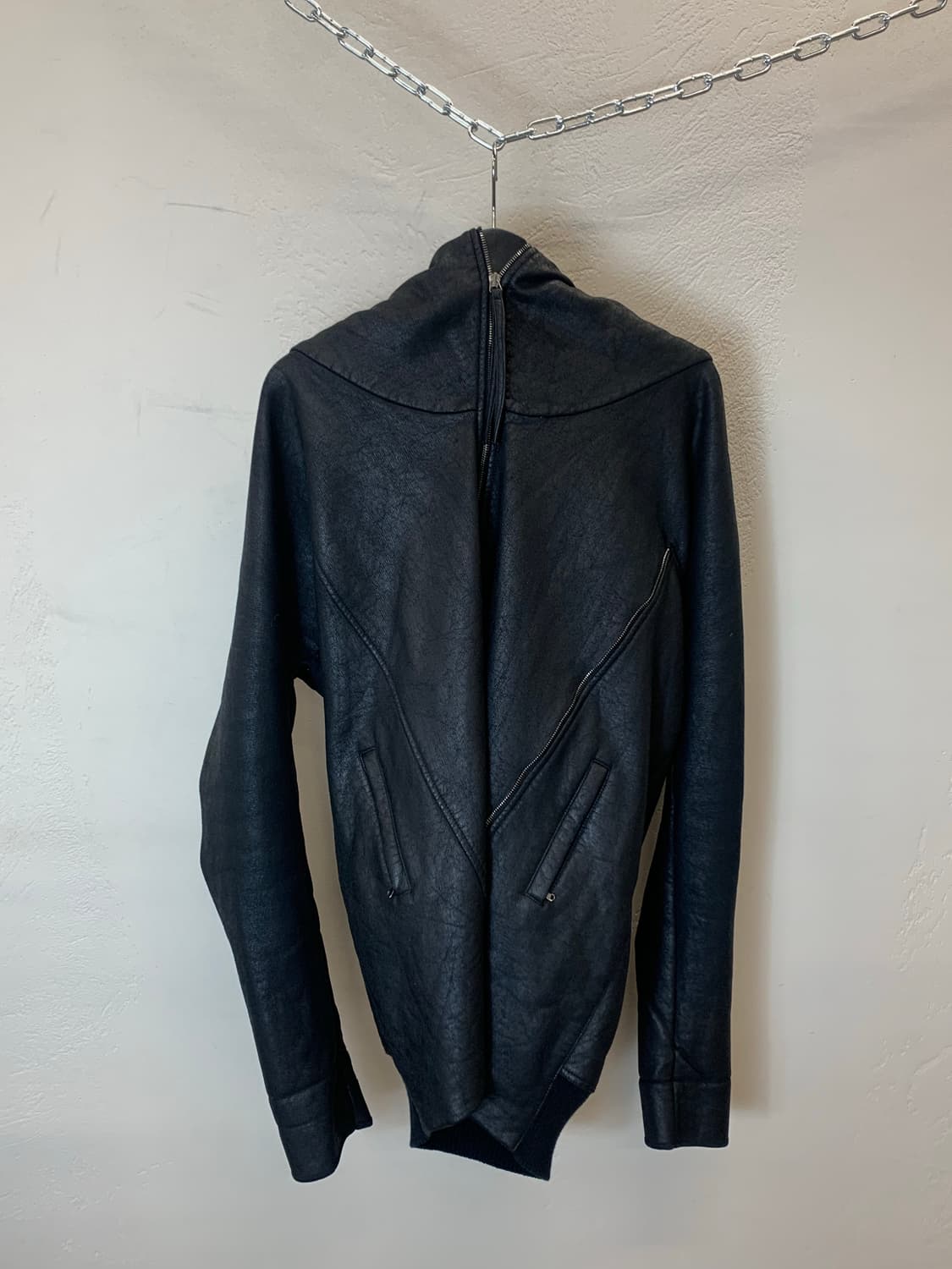 일라리아 니스트리 롱 가죽자켓  상품이미지1