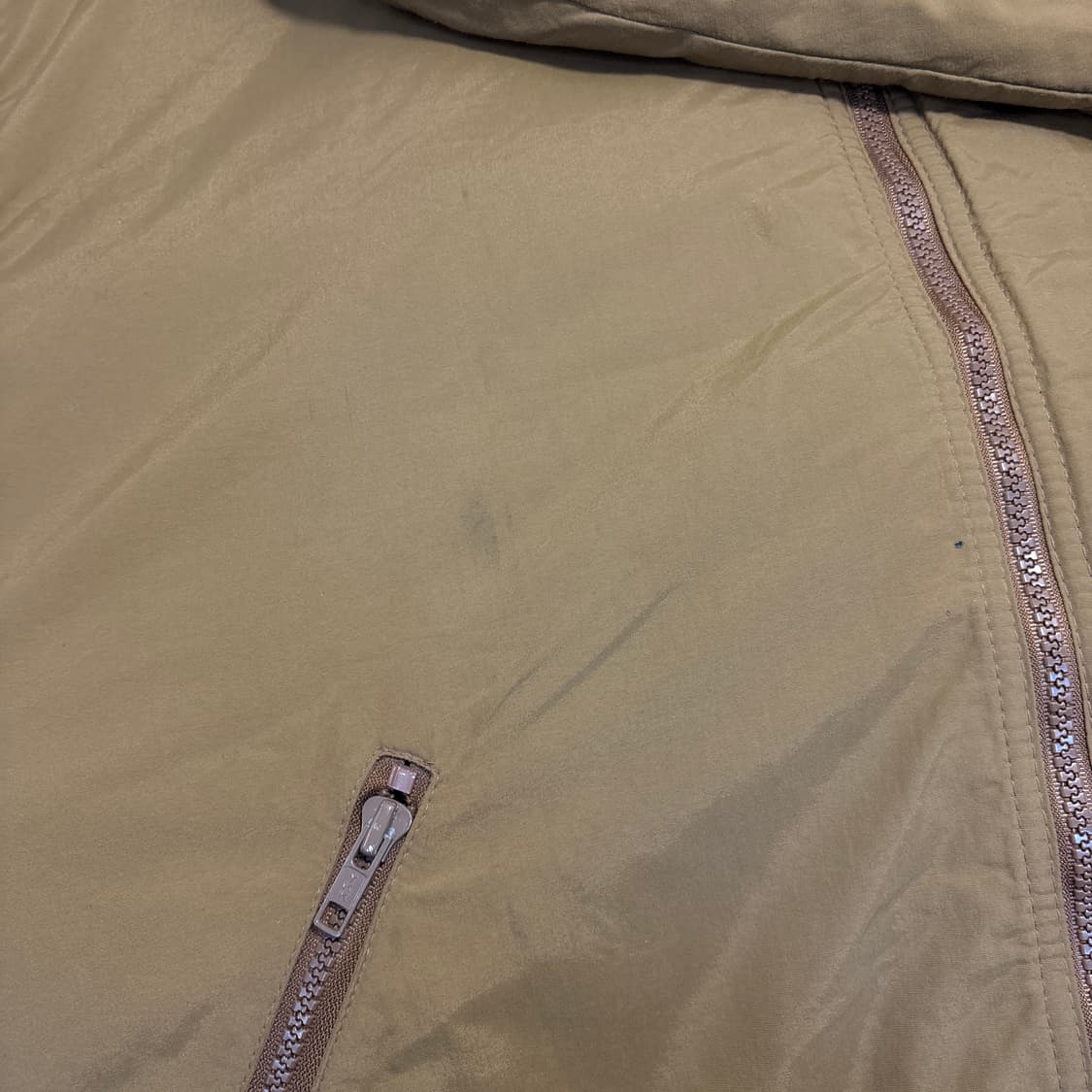 90년대 생산 llbean 엘엘빈 브라운 웜업 자켓  상품이미지10