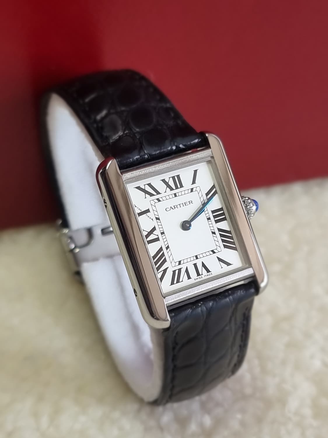 까르띠에 탱크솔로 스틸 SM 시계 (남녀공용) 2017년식 상품이미지1