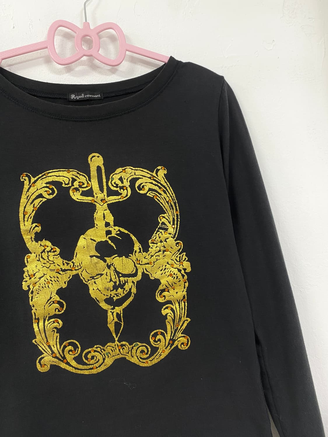 PUNK GOLD SKULL PRINT LONGSLEEVE 상품이미지3