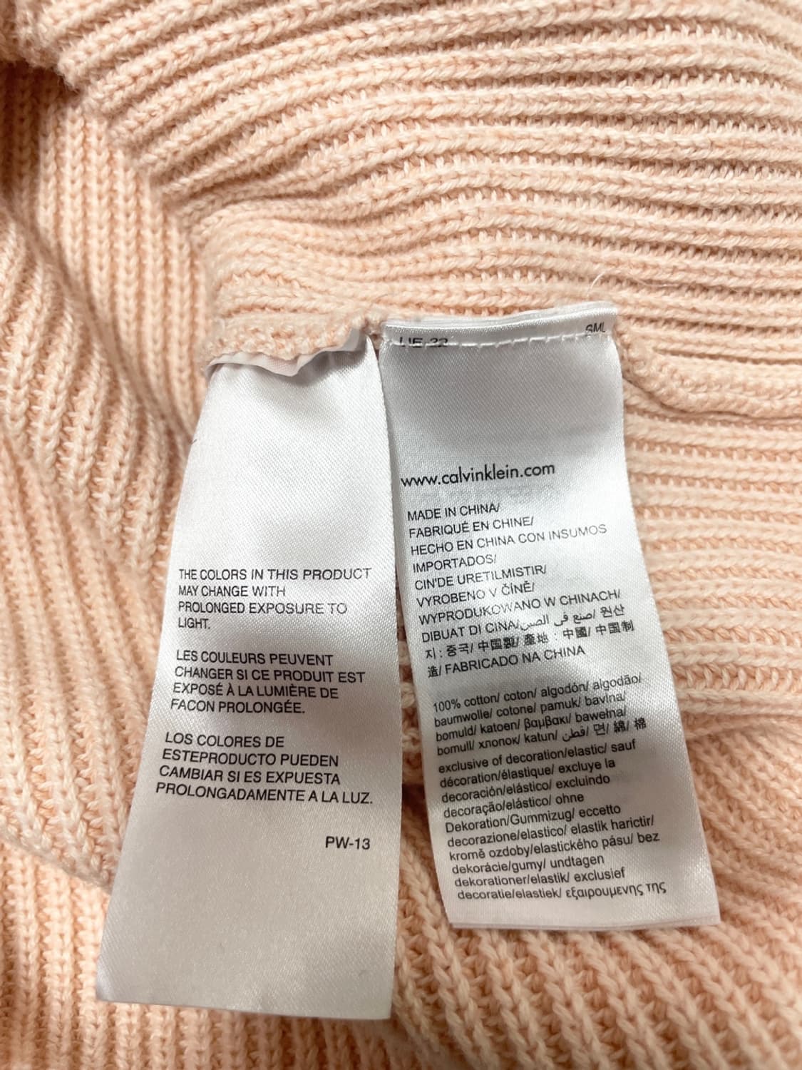 캘빈클라인 니트 티셔츠 상품이미지8