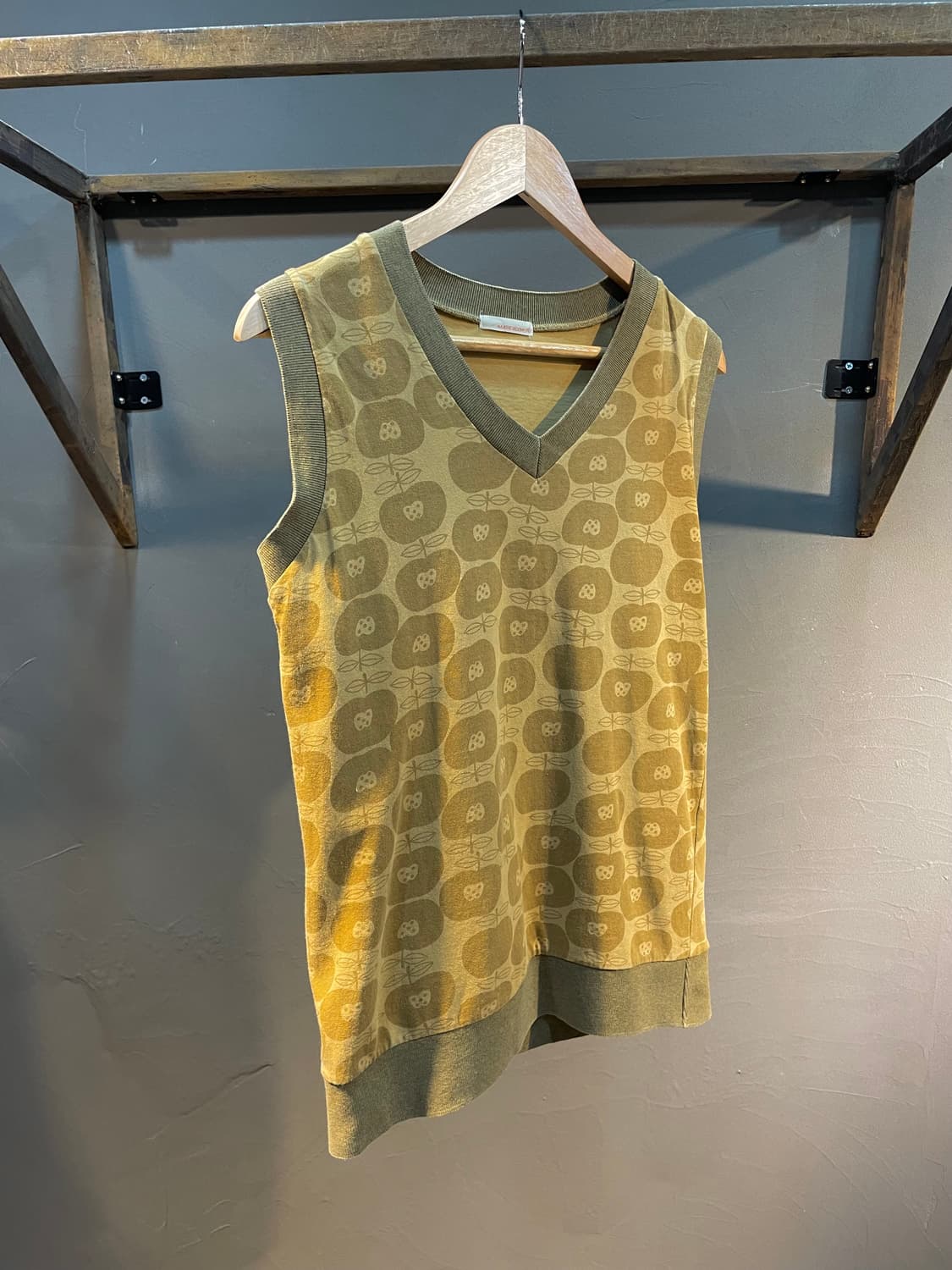 JPN 빈티지 니트 슬리브리스 상품이미지1