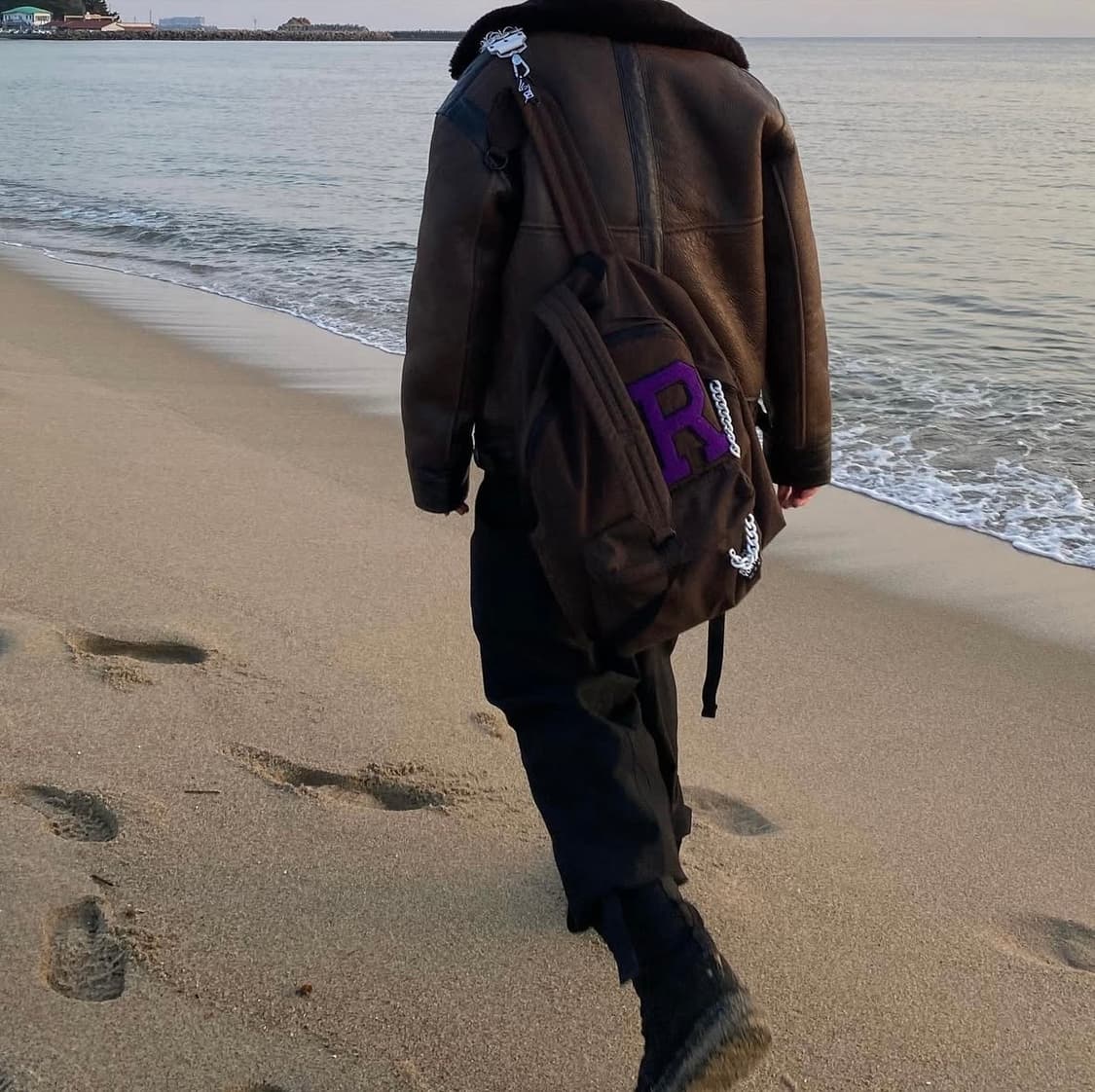 라프시몬스 R로고 백팩 상품이미지3