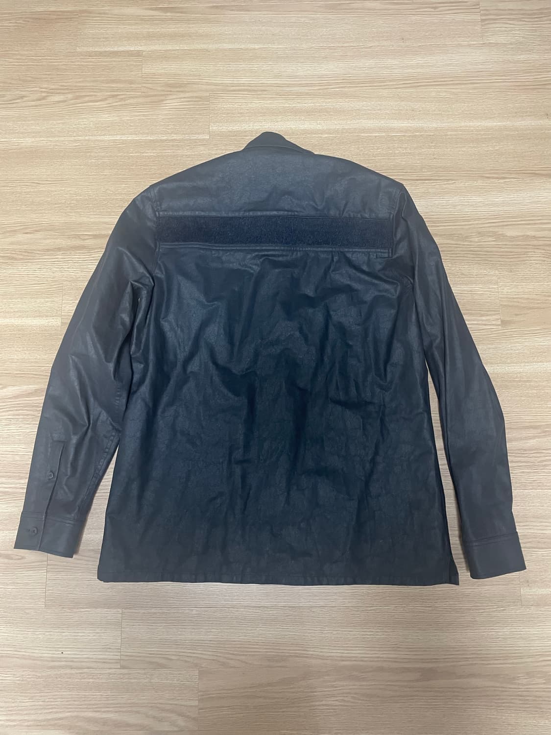 [1] YYYY MOHAIR CRACK SHIRT BLACK 상품이미지5