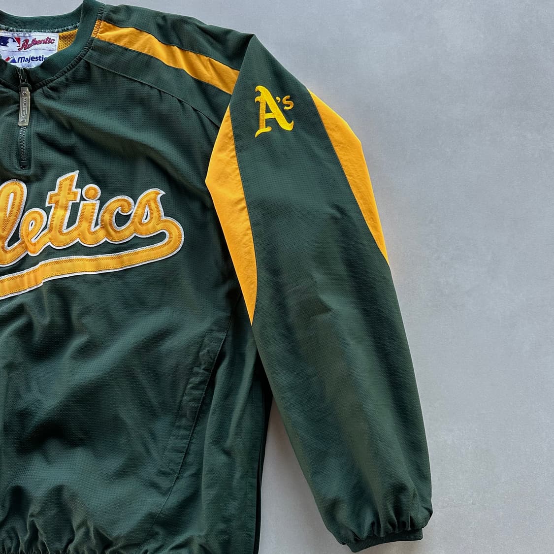 [M]마제스틱 어센틱 오클랜드 스타디움 풀오버 자켓 상품이미지7