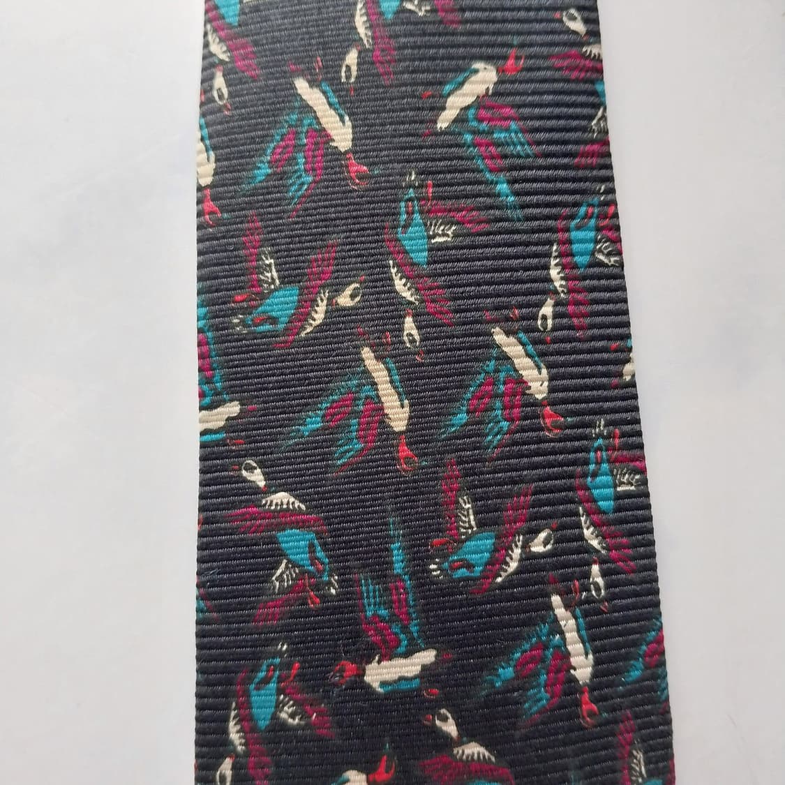 크리스찬 디올 실크 블랙 멀티 패턴 넥타이 9.6cm A등급 K1922 상품이미지7