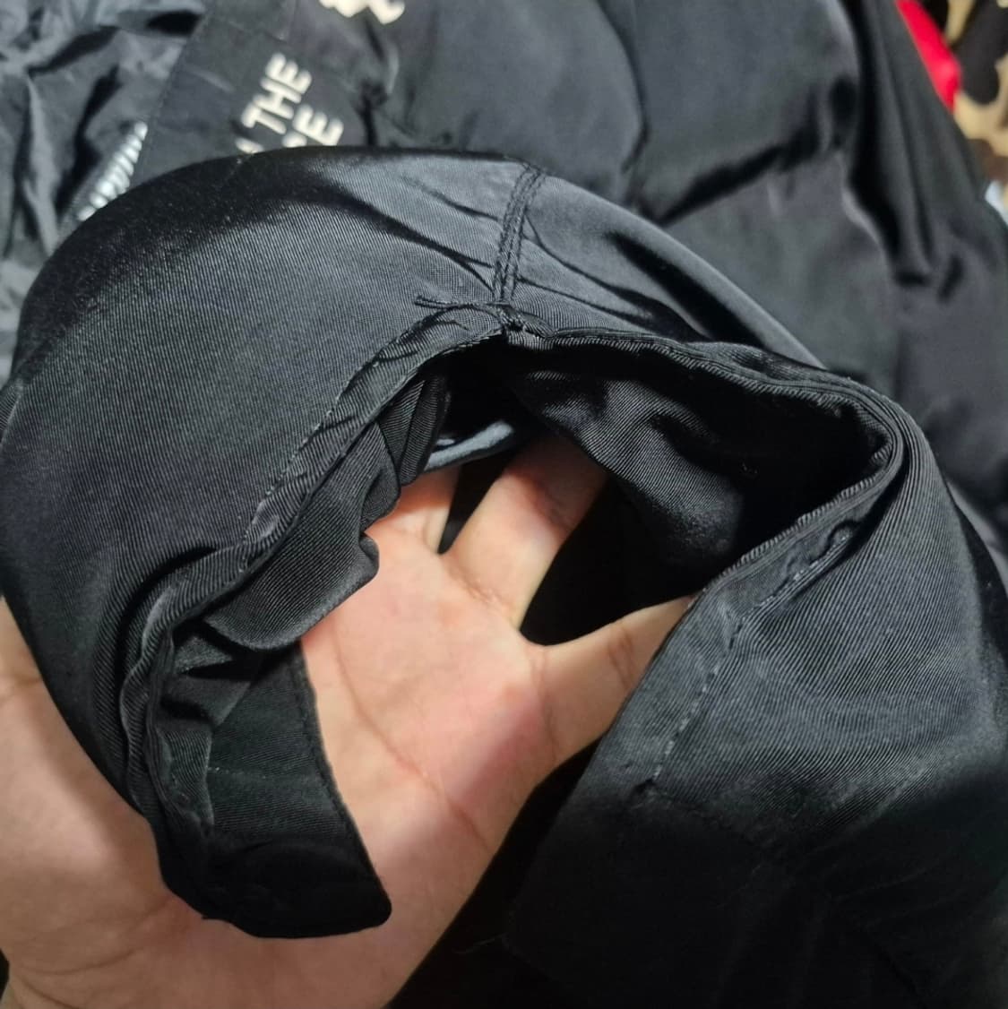 베이프 AAPE 피쉬테일 푸퍼 패딩 L 정품 상품이미지6