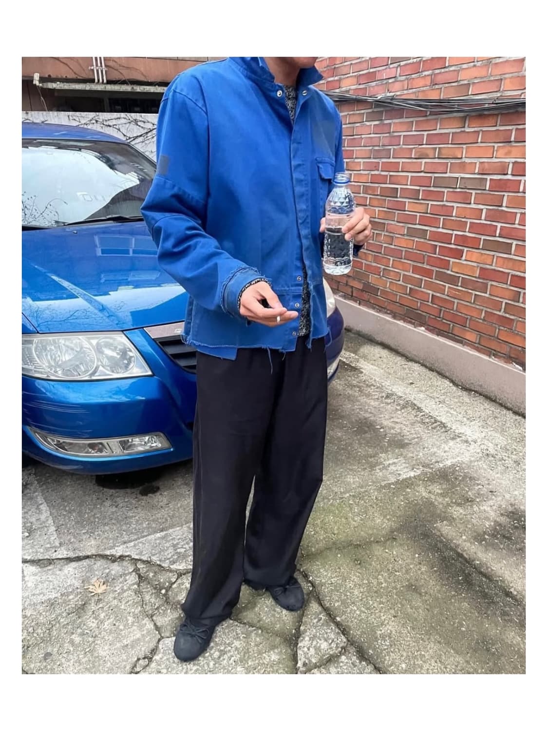 마틴 마르지엘라 백스티치 헤링본 프렌치 워크 자켓 필드 밀리터리 아티저널 상품이미지6