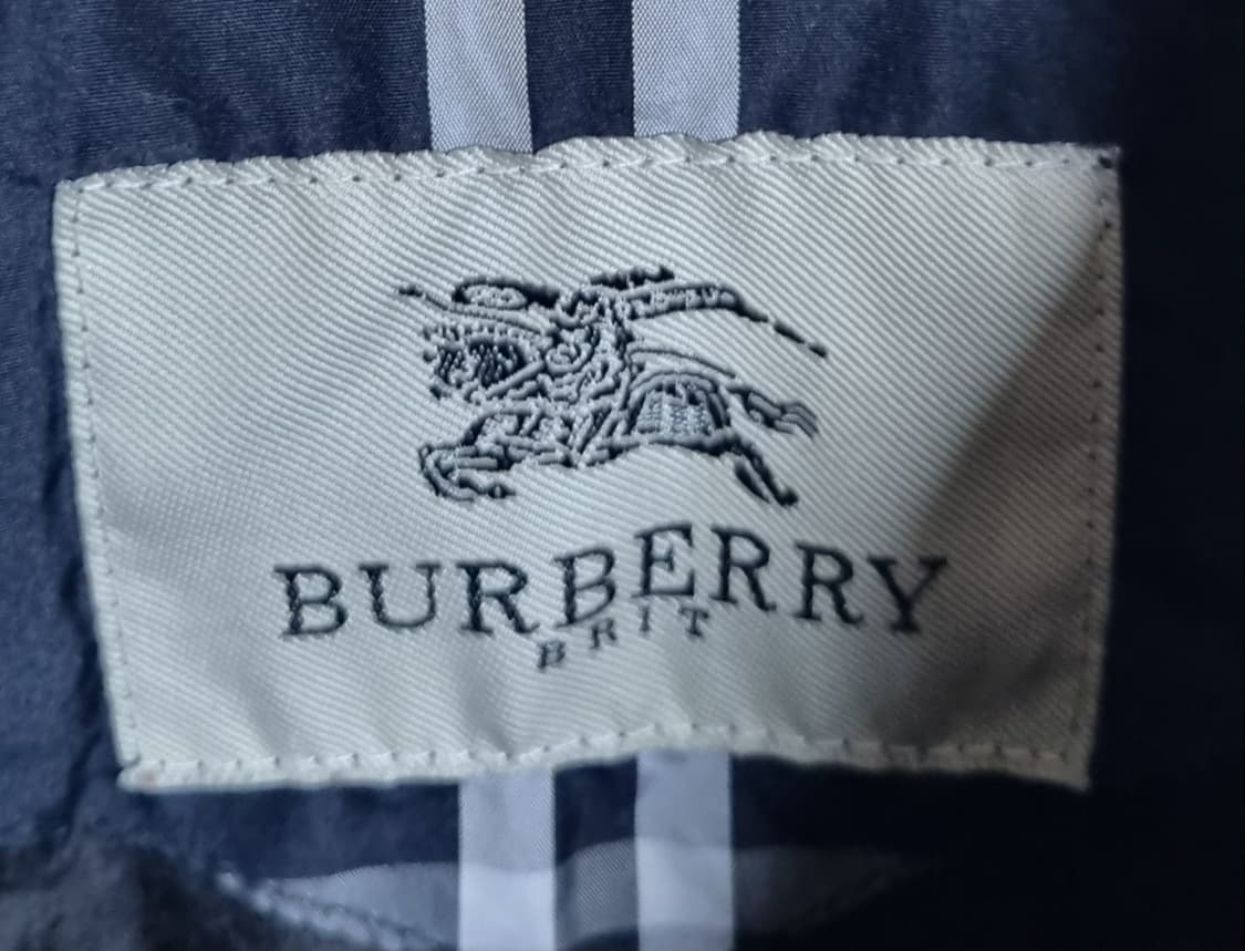 XL ) 버버리 브릿 네이비 노바체크 자켓 상품이미지3