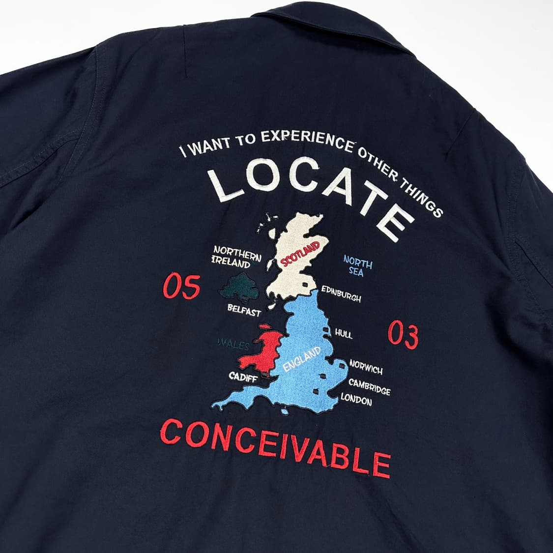 VTG 빈티지 블랙 코튼 코치자켓 (L) 상품이미지5