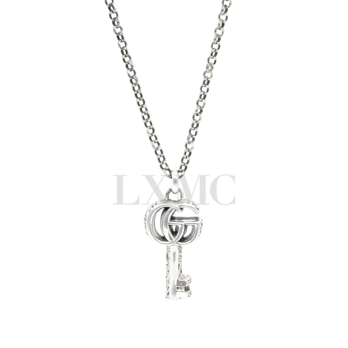 구찌 더블 G 키 목걸이 열쇠 실버 네크리스 627757 상품이미지3