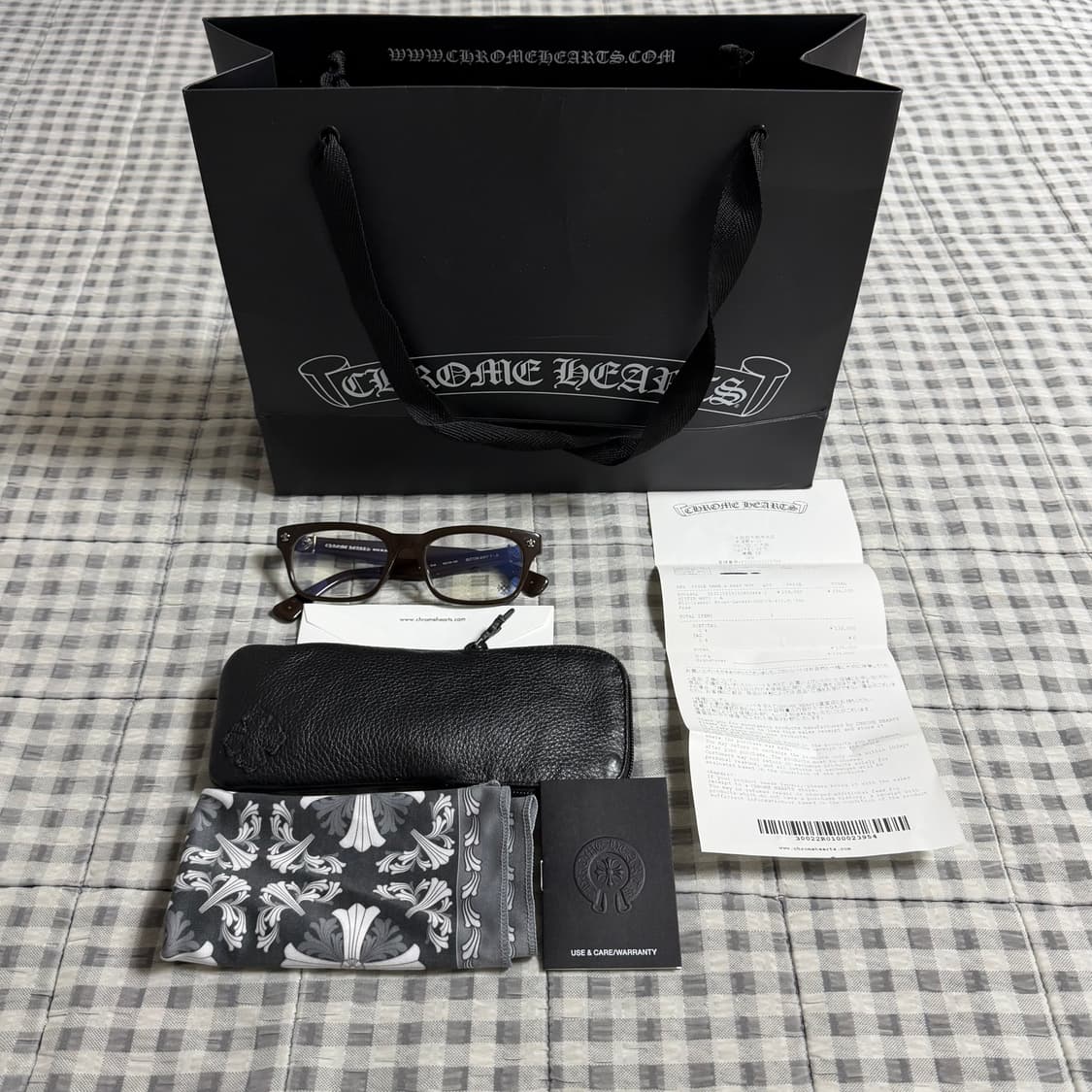 (OS) 크롬하츠 지티아니 안경 브라운 상품이미지1