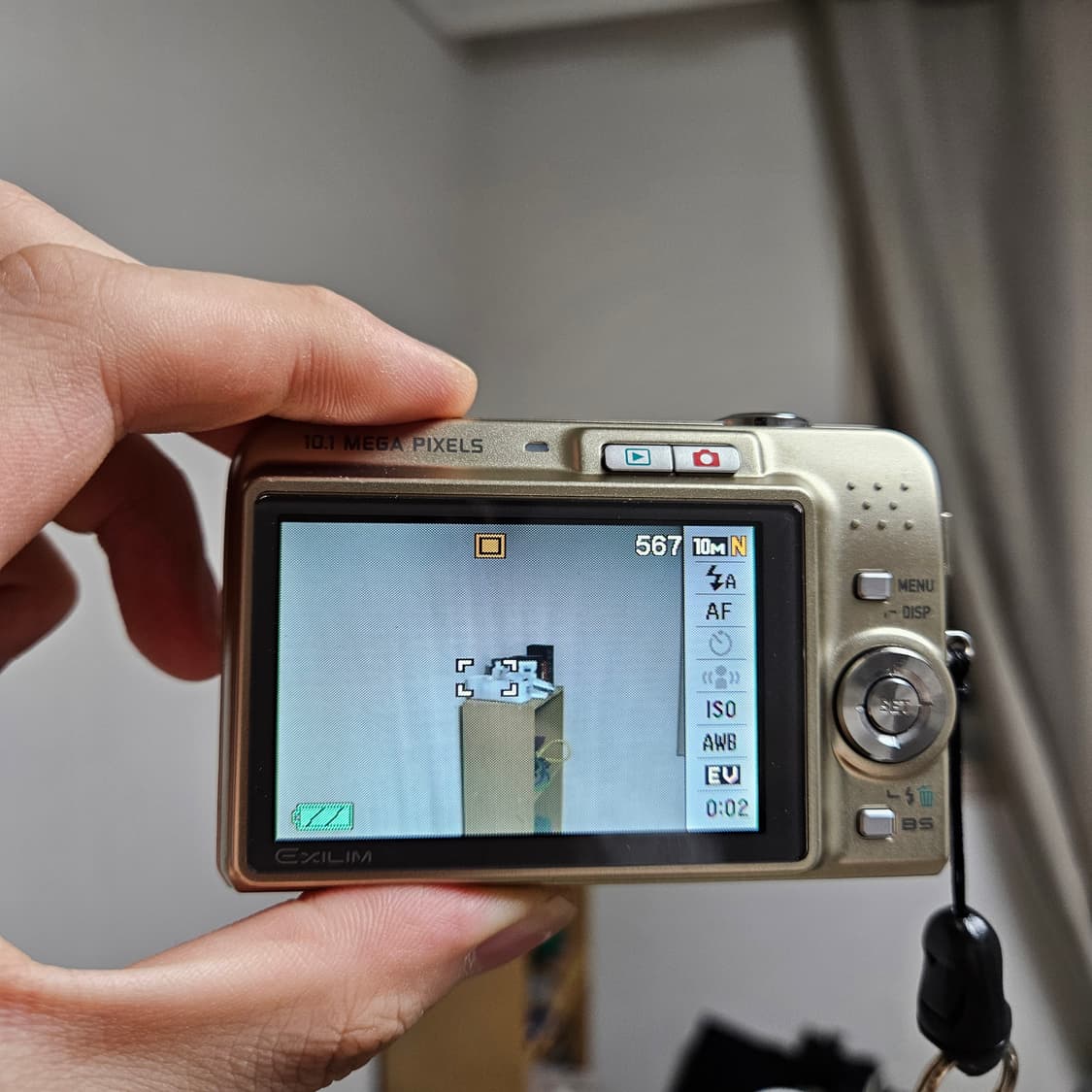 [미품 박스셋] (은채 디카) 카시오 엑슬림 EX-Z1050 골드 박스셋 상품이미지9