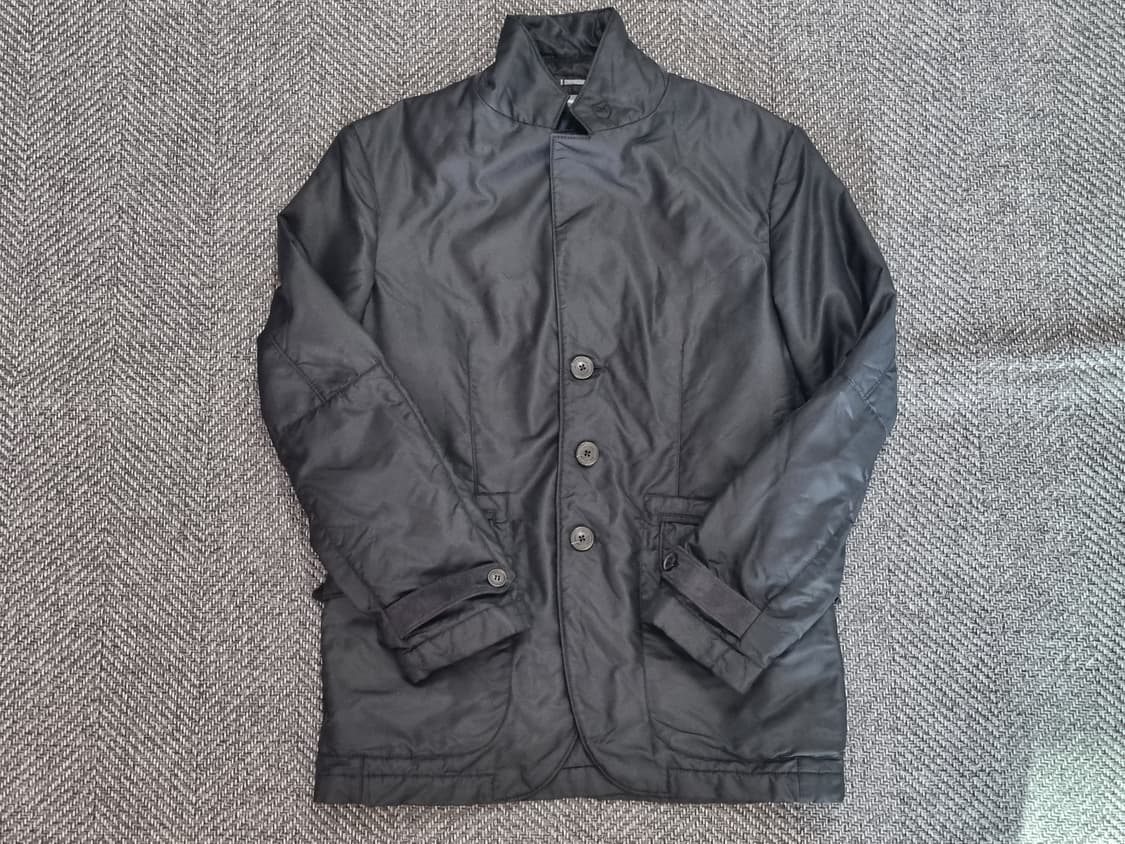 PAL ZILERI Concept — 블랙 하프코트 상품이미지1