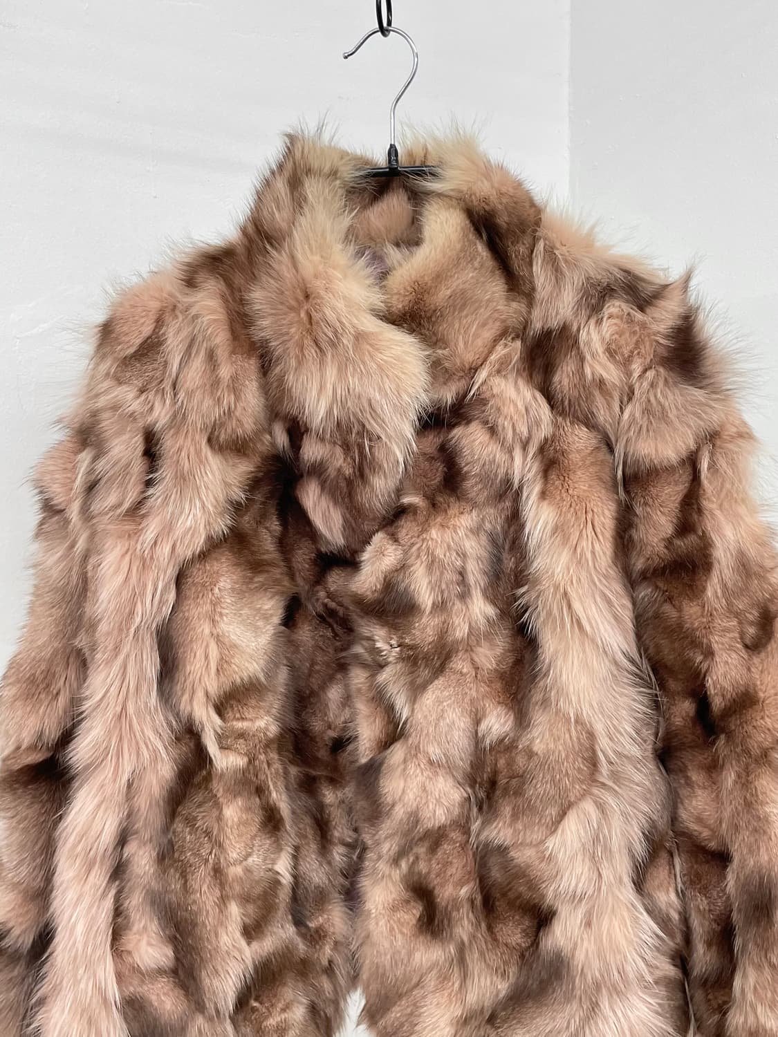 핑크 폭스 퍼자켓 상품이미지3