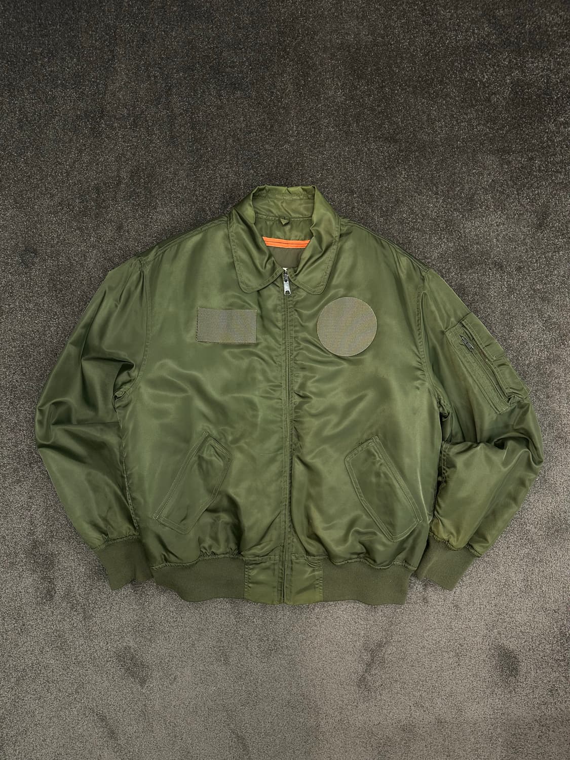 노앙 NOHANT 카키 MA-1 항공점퍼 M 상품이미지1