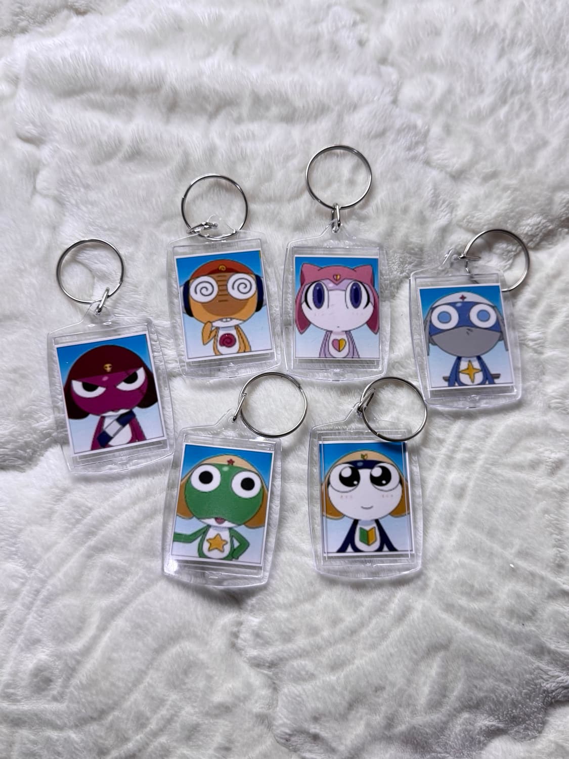 개구리 중사 케로로 증명사진 키링 상품이미지3