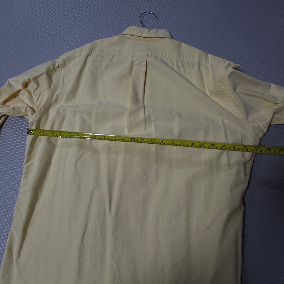 (봄나들이)폴로랄프로렌 옥스포드 셔츠 16 34 옐로우 실측 2xl 상품이미지7