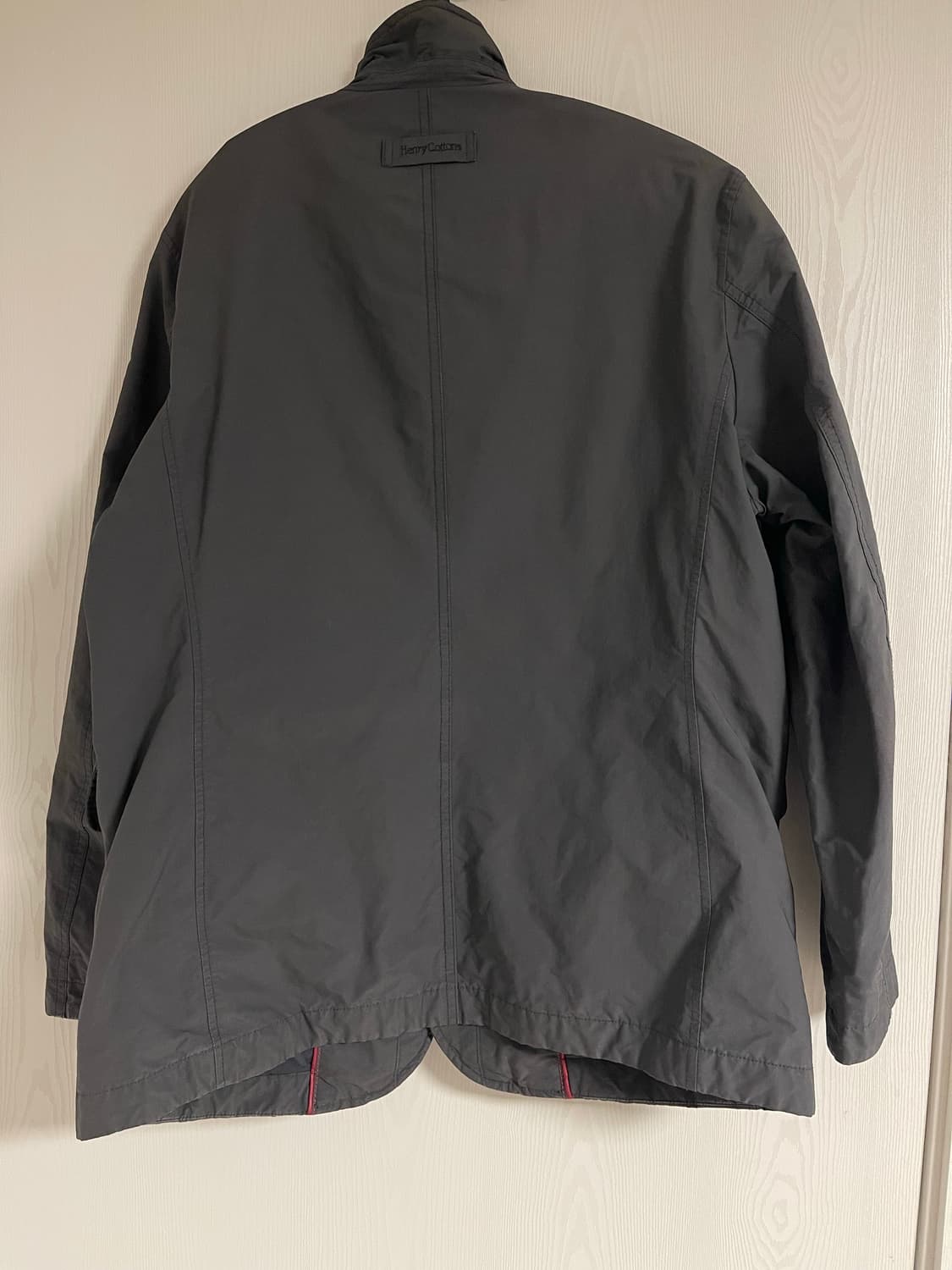 코오롱 헨리 코튼 2way자켓 차콜 100 (내피 자켓 없음) 상품이미지6