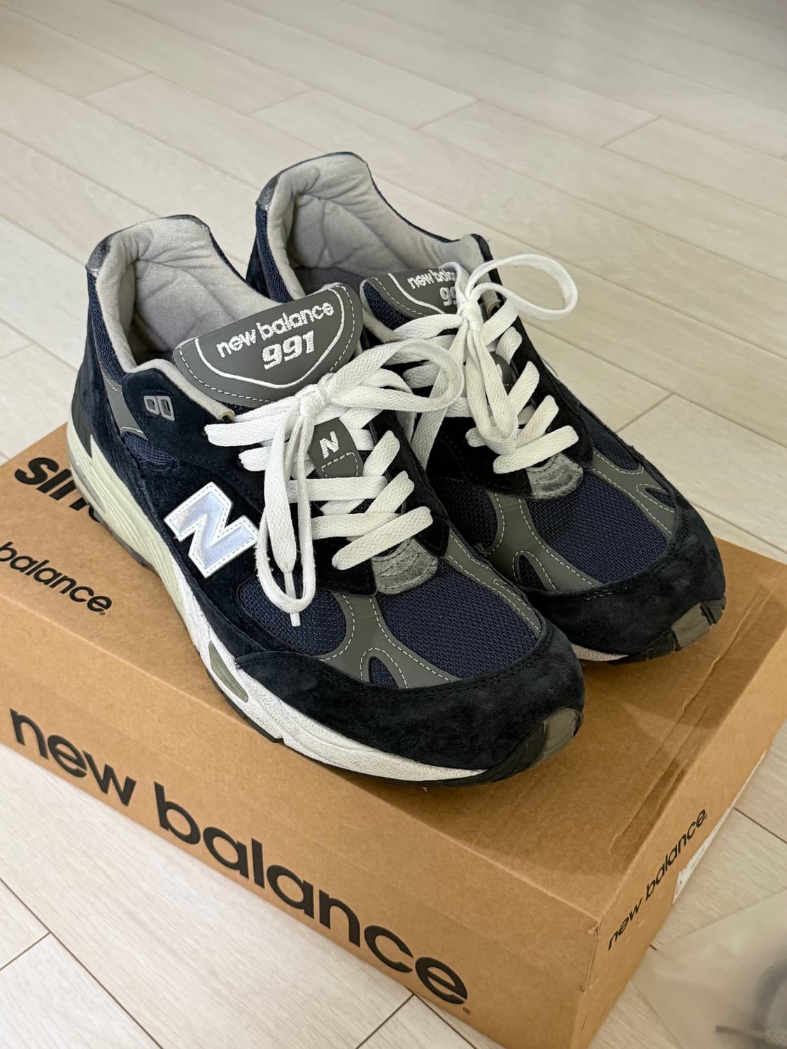 뉴발란스 991 네이비 280 상품이미지1