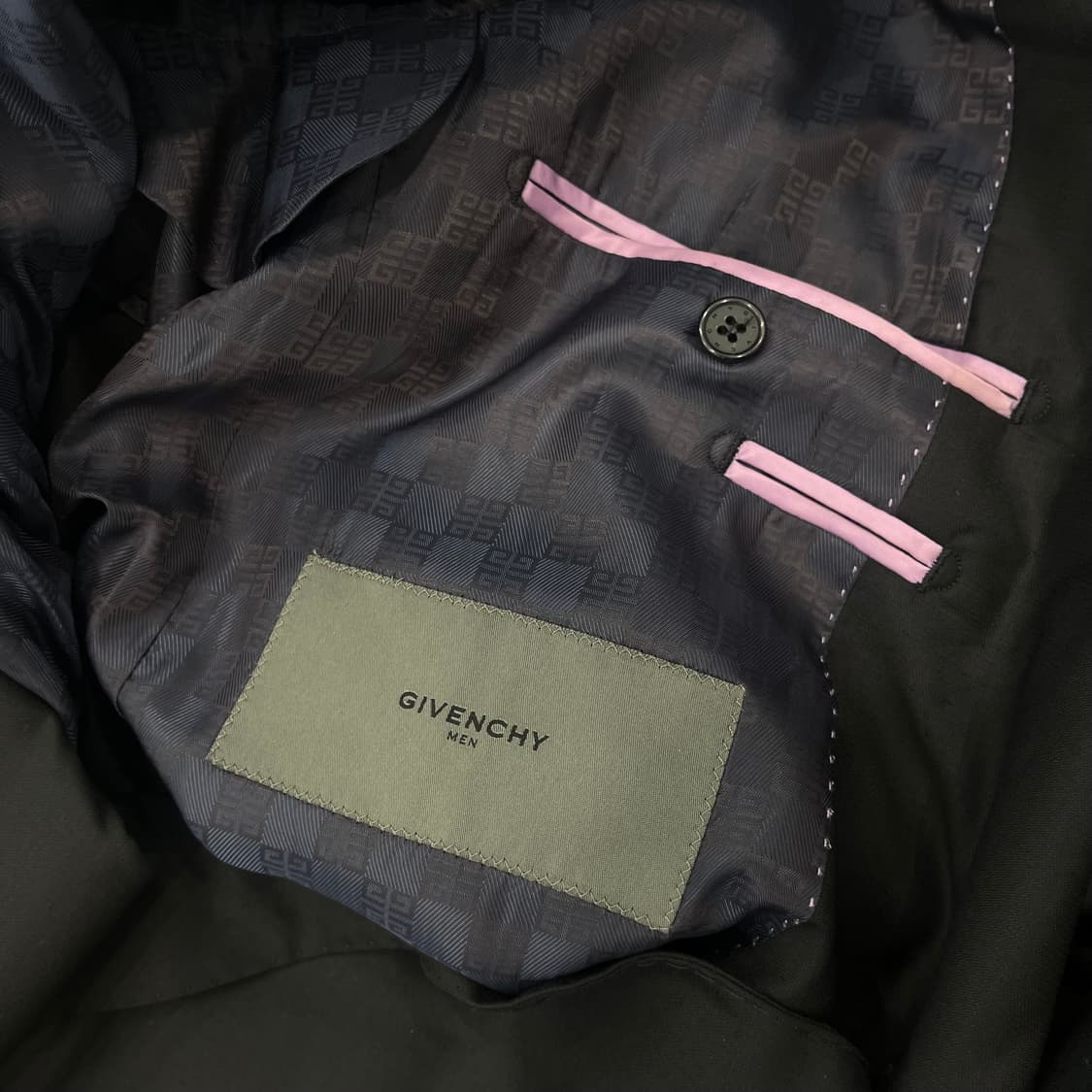 지방시 블랙 남성 정장 자켓 상품이미지5