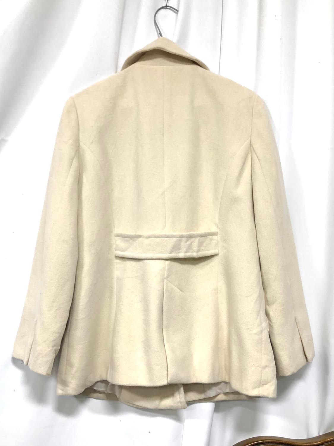 크림아이보리 더블자켓 상품이미지4