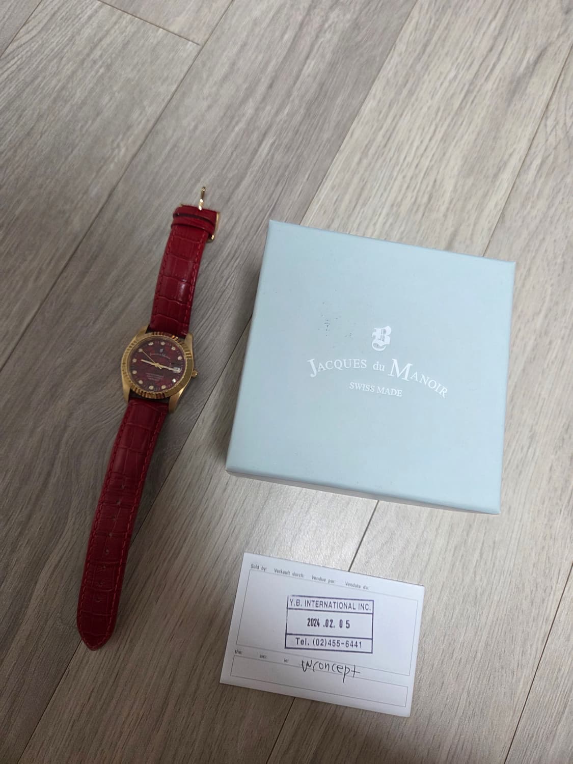 자크 드 마누어 여성시계 상품이미지2