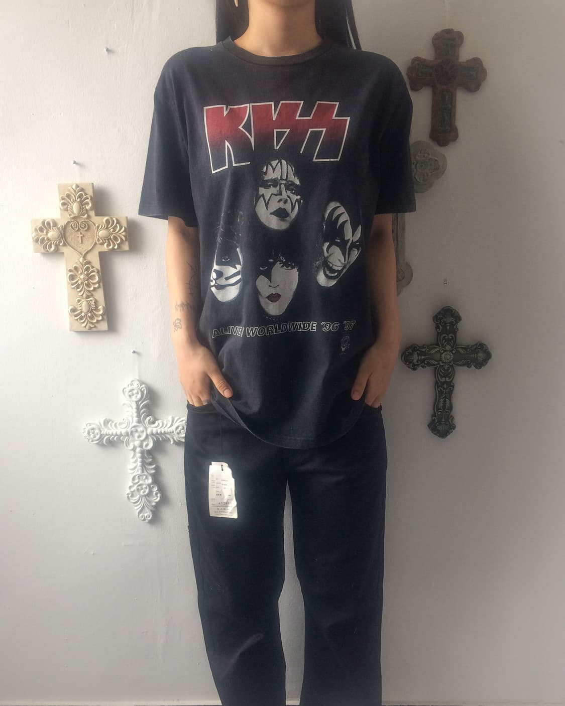 90s kiss t shirt 상품이미지4