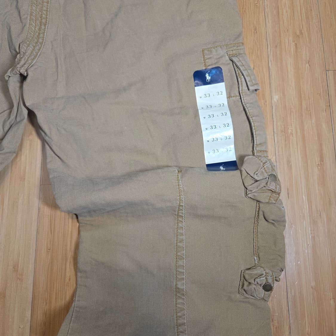신품] 폴로 랄프로렌 멀티포켓 카고 팬츠 (33in)
 상품이미지3