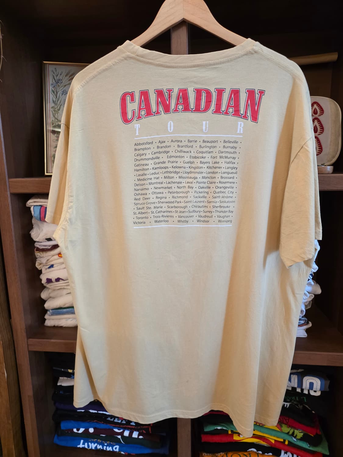 Vintage GEAR 뽀빠이 original 2XL 반팔티 상품이미지4