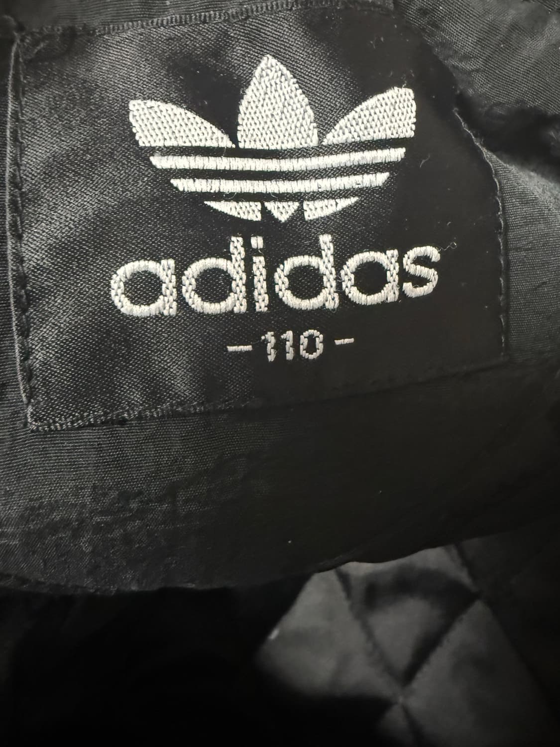 아디다스 올드스쿨 빅로고 누빔 점퍼 110 상품이미지2