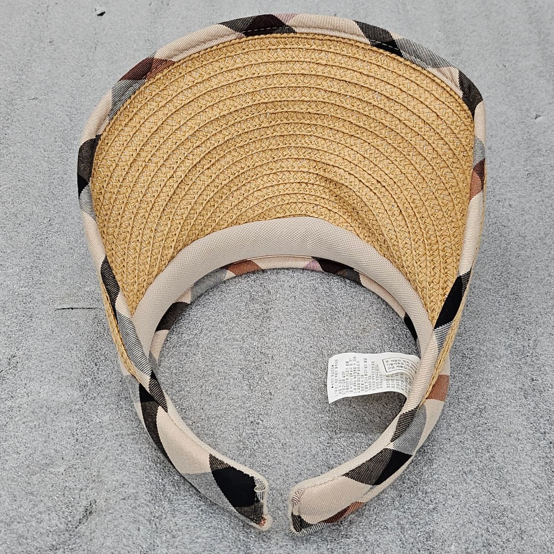 닥스 정품 체크 썬캡 120(7Y)사이즈 상품이미지6